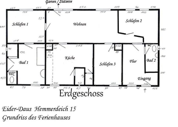 Casa vacanze Eider-daus Oldenswort